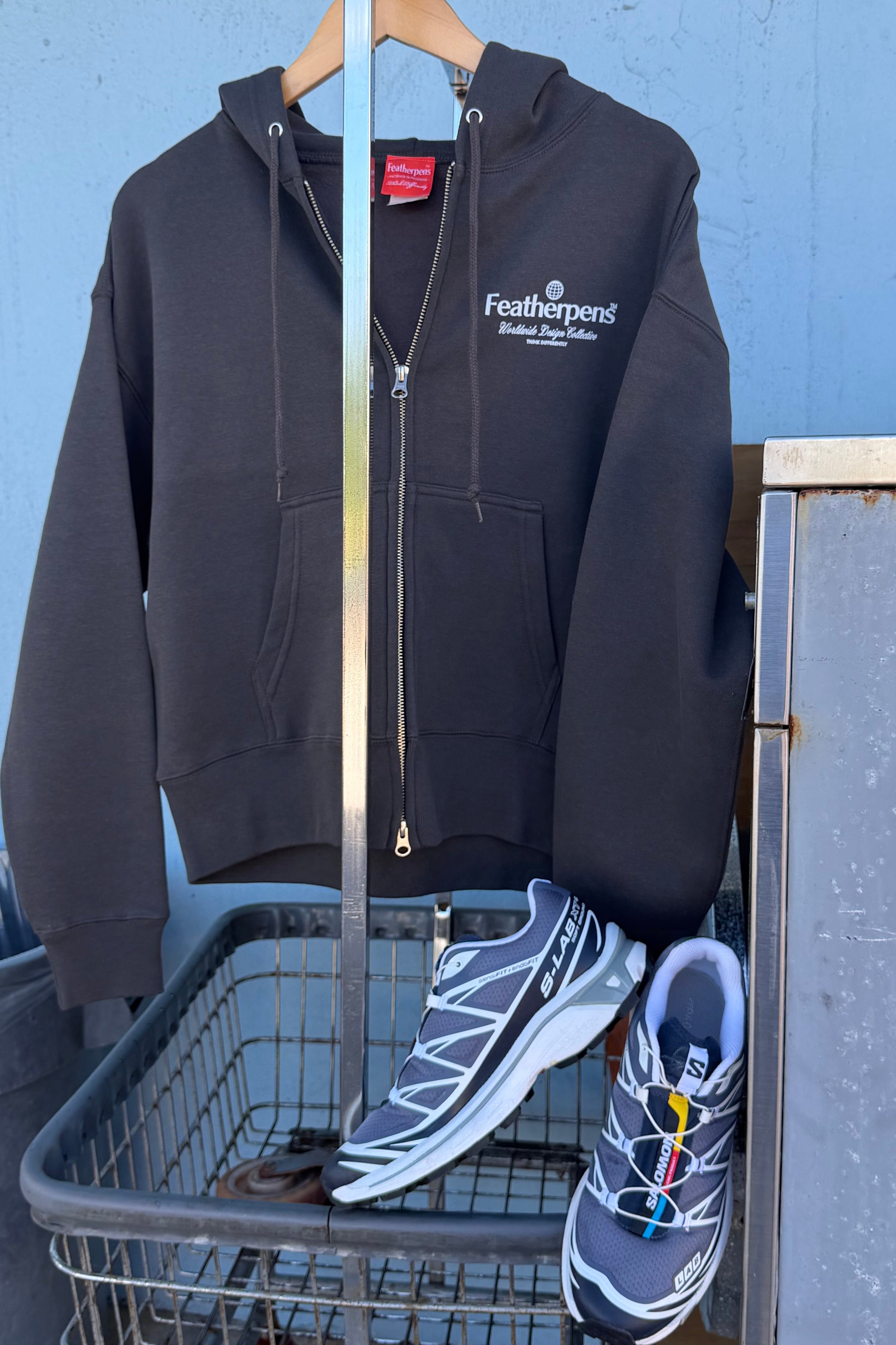 Box Silhouette Full Zip Hoodie