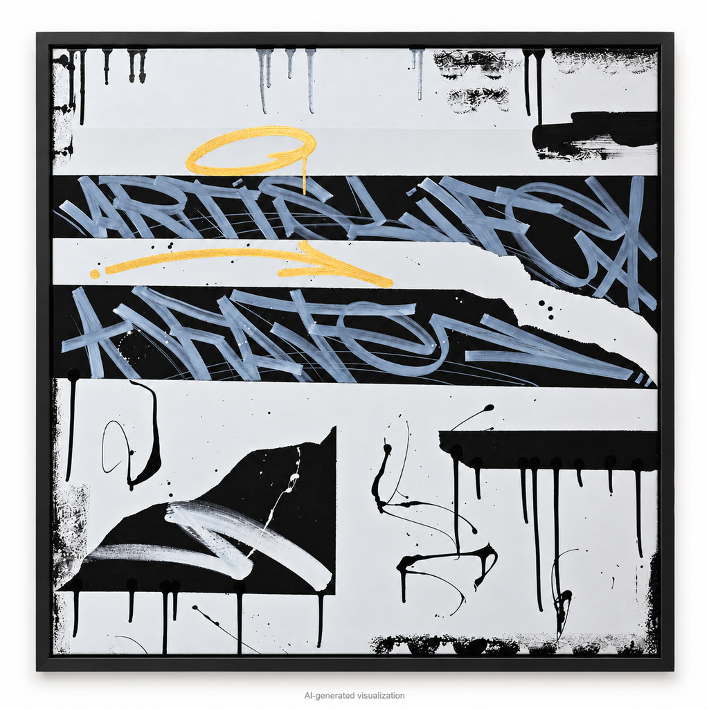 Art Is Life — Black & Gold