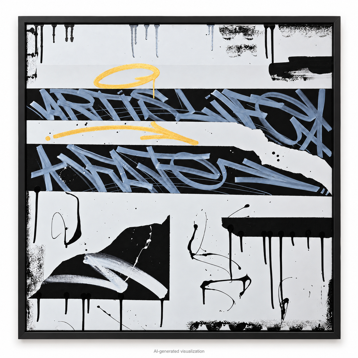Art Is Life — Black & Gold