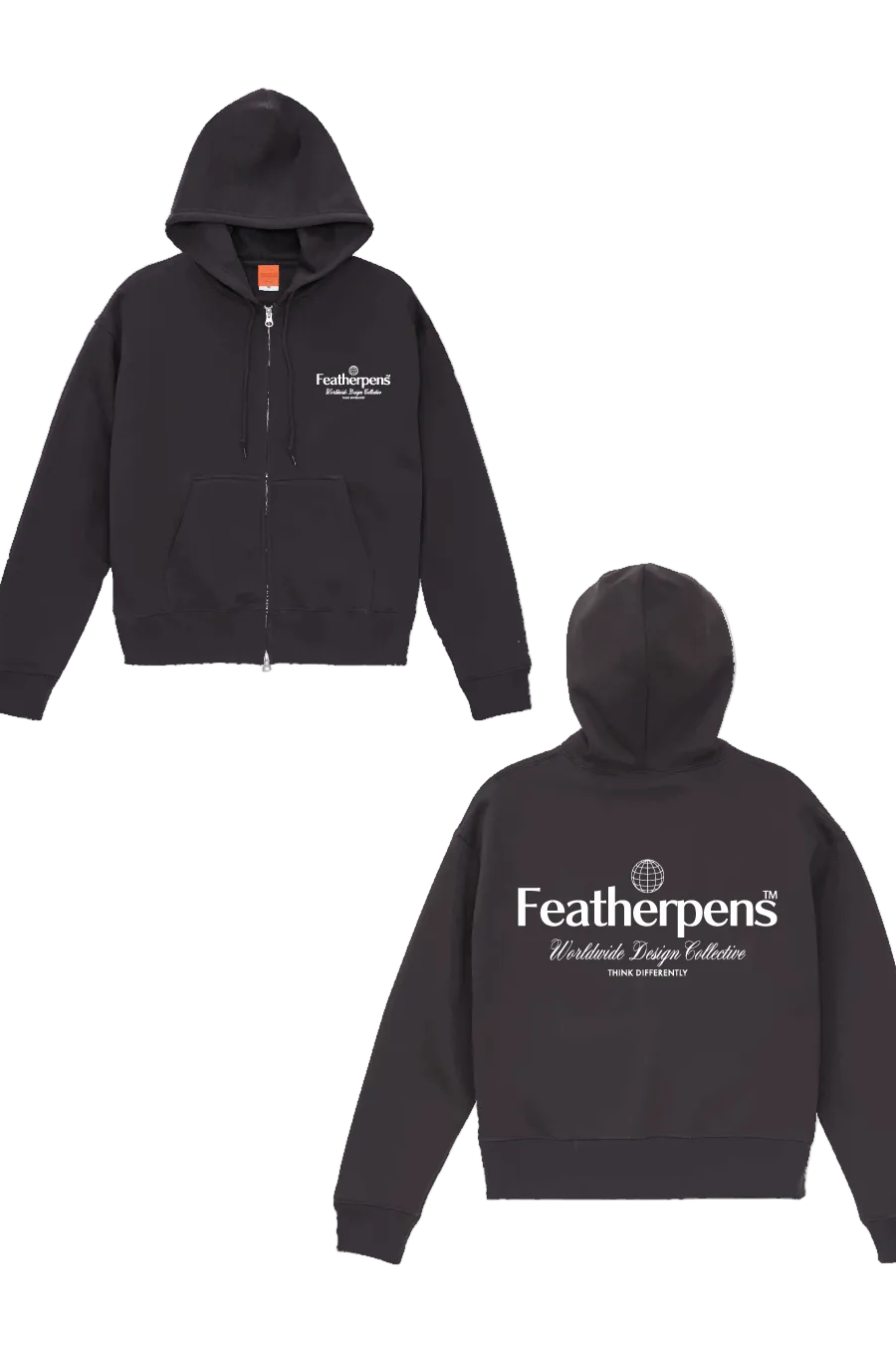 Box Silhouette Full Zip Hoodie