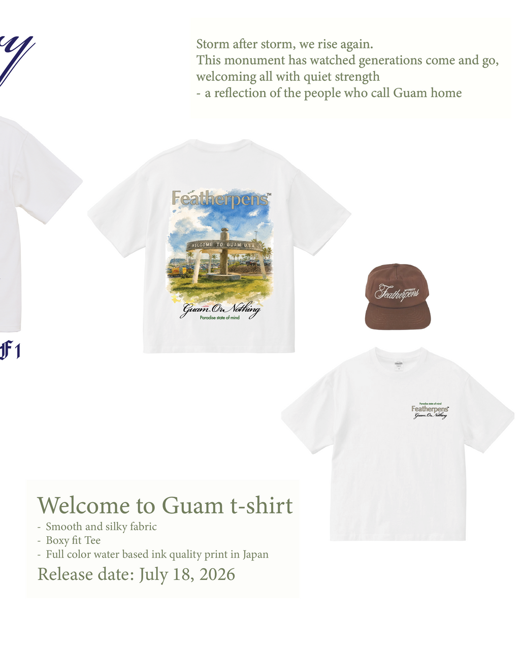 Welcome to Guam t-shirt