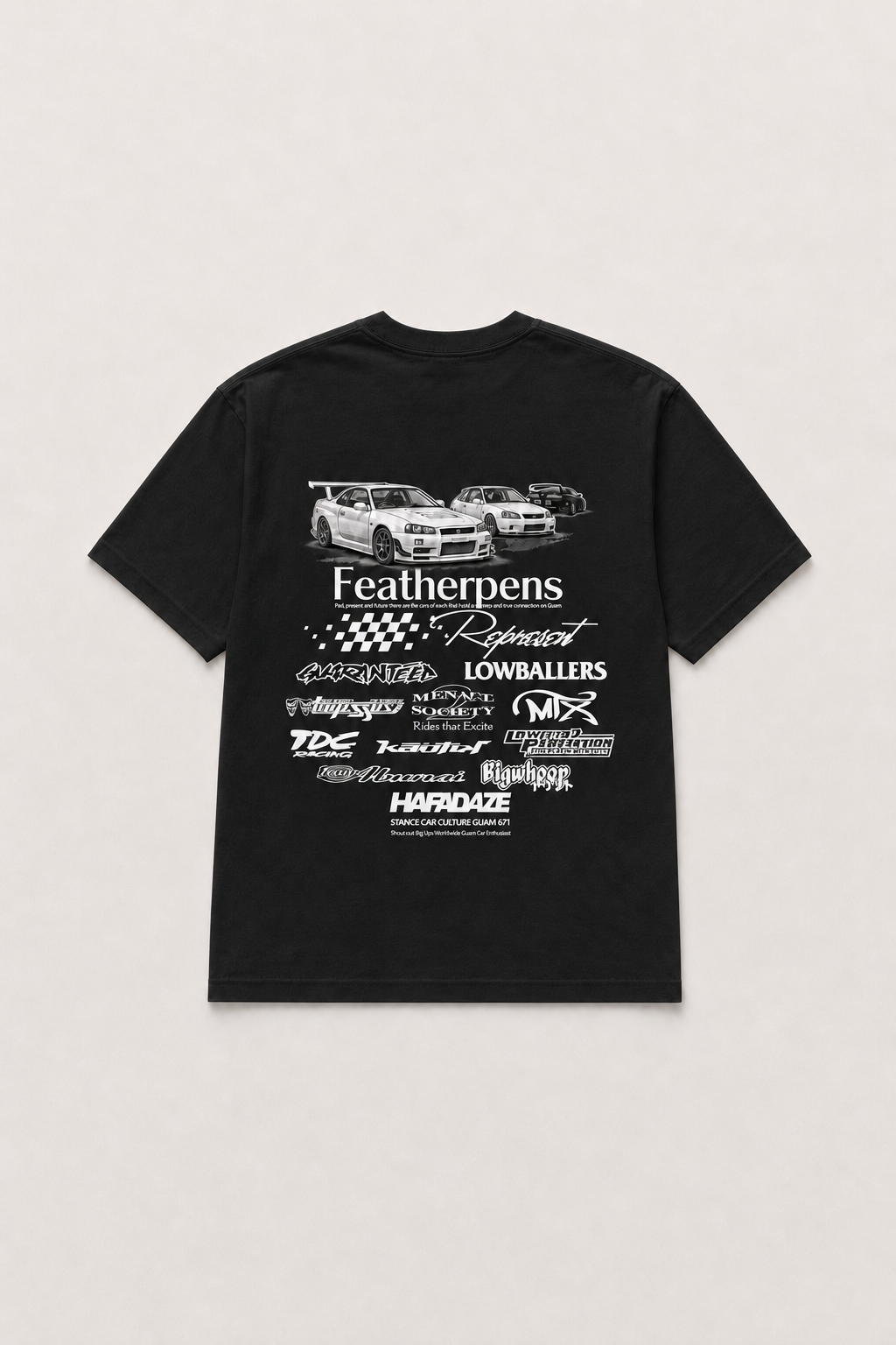 JDM Tee FW26 BLACK